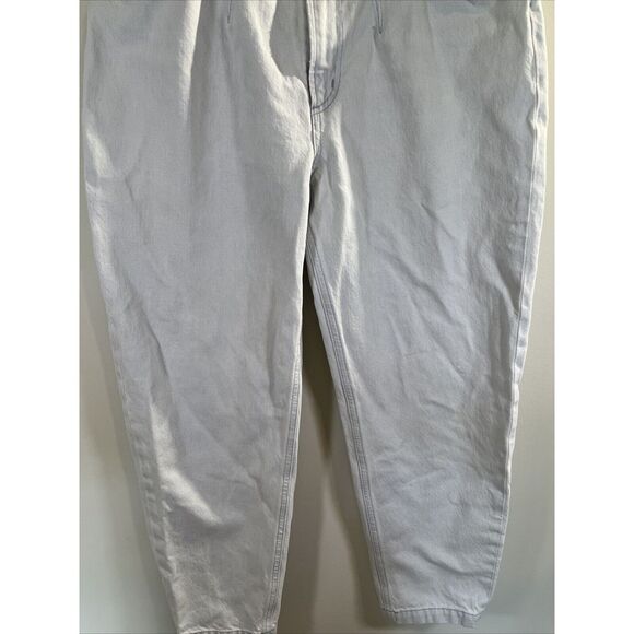 Agolde Riya Belted Paperbag Tapered Leg High Rise Designer Jeans Women's Size 29 - Picture 3 of 11